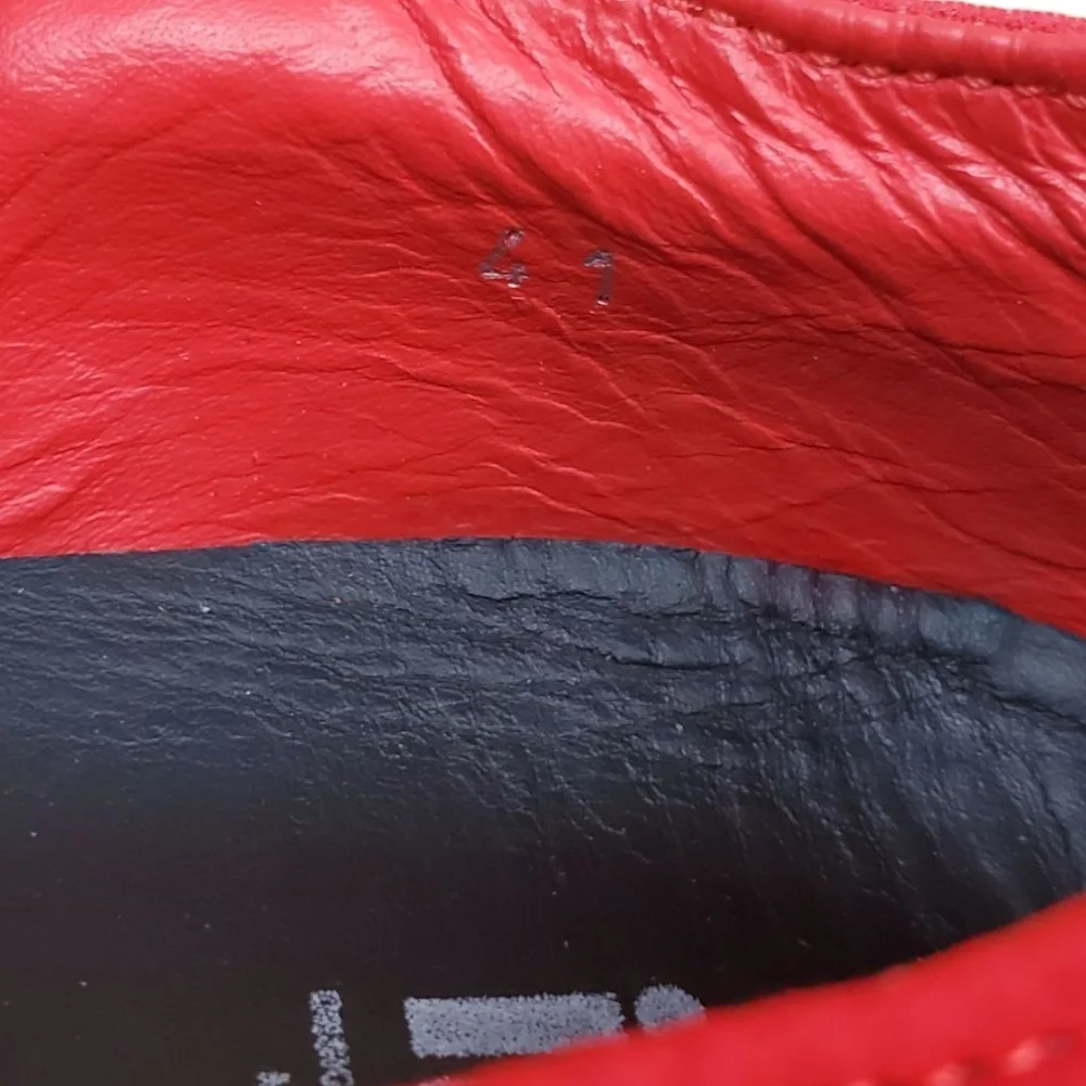 iRi WES I Red Low Top Sneaker | Red Women's Sneakers - Picture 10 of 11